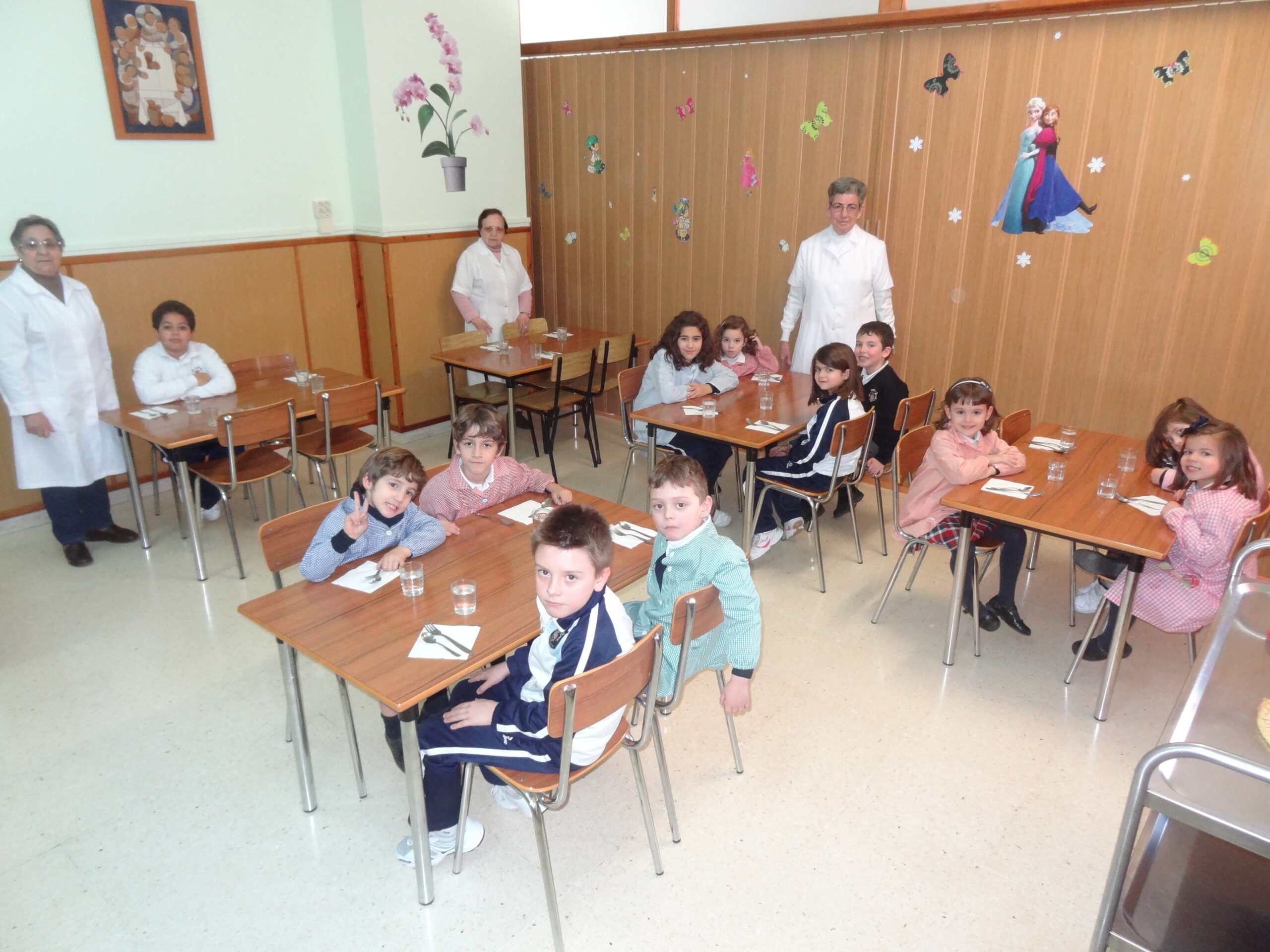 Menjador escolar de Carmelites La Ràpita